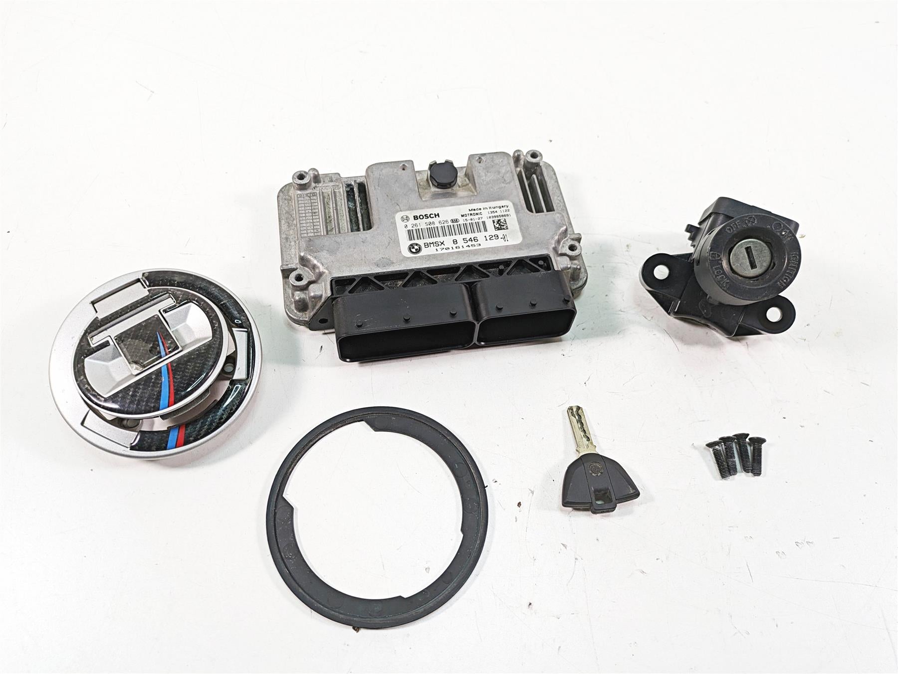 2015 BMW S1000RR K46 Cdi Ecm Ignition Switch Immobilizer Set 13618559224 8546129 {{ shop.shopifyCountryName }} - Mototech271