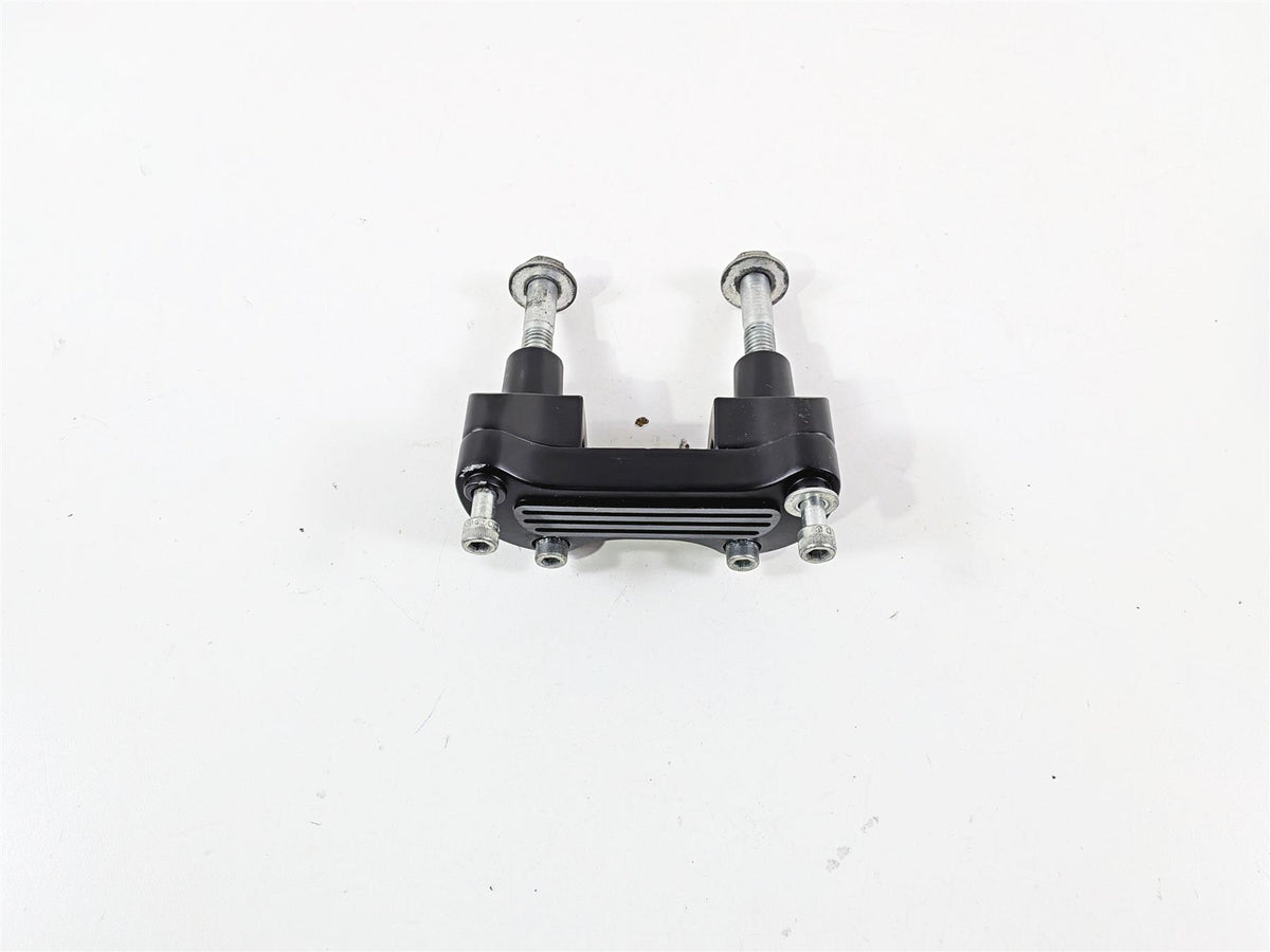 2006 Harley Sportster XL883 Low Handlebar Riser Holder Clamp Black 2" 56115-95 {{ shop.shopifyCountryName }} - Mototech271