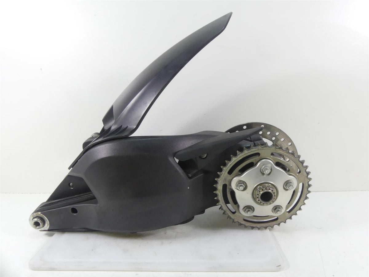 2013 Ducati Streetfighter 848 Rear Swingarm Swing Arm + Axle & Guard 37021141BA {{ shop.shopifyCountryName }} - Mototech271