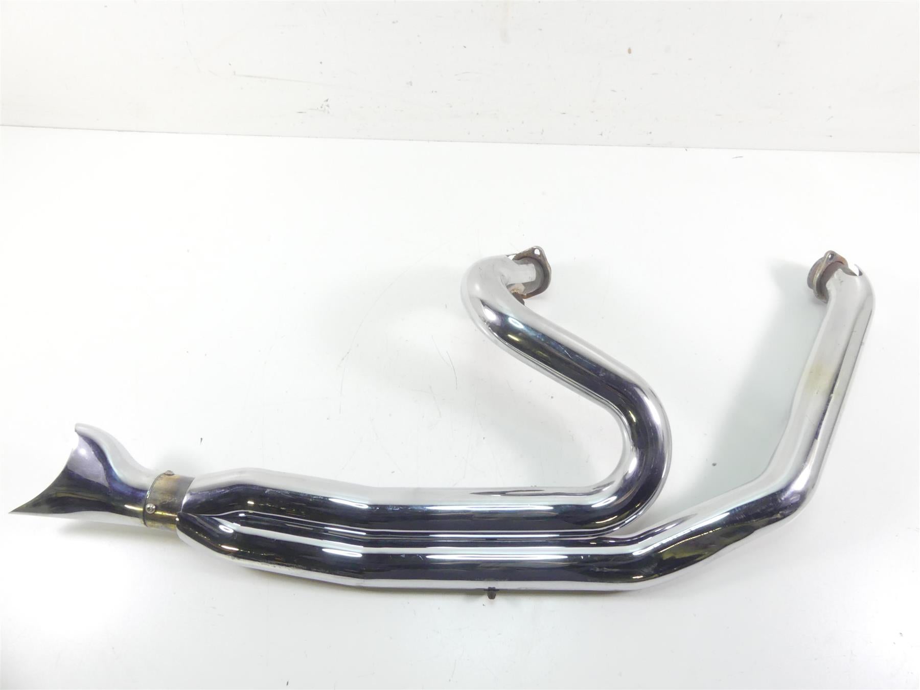 2004 Harley FXDWGI Dyna Wide Glide 2 into 1 Fishtail Exhaust System -Read {{ shop.shopifyCountryName }} - Mototech271