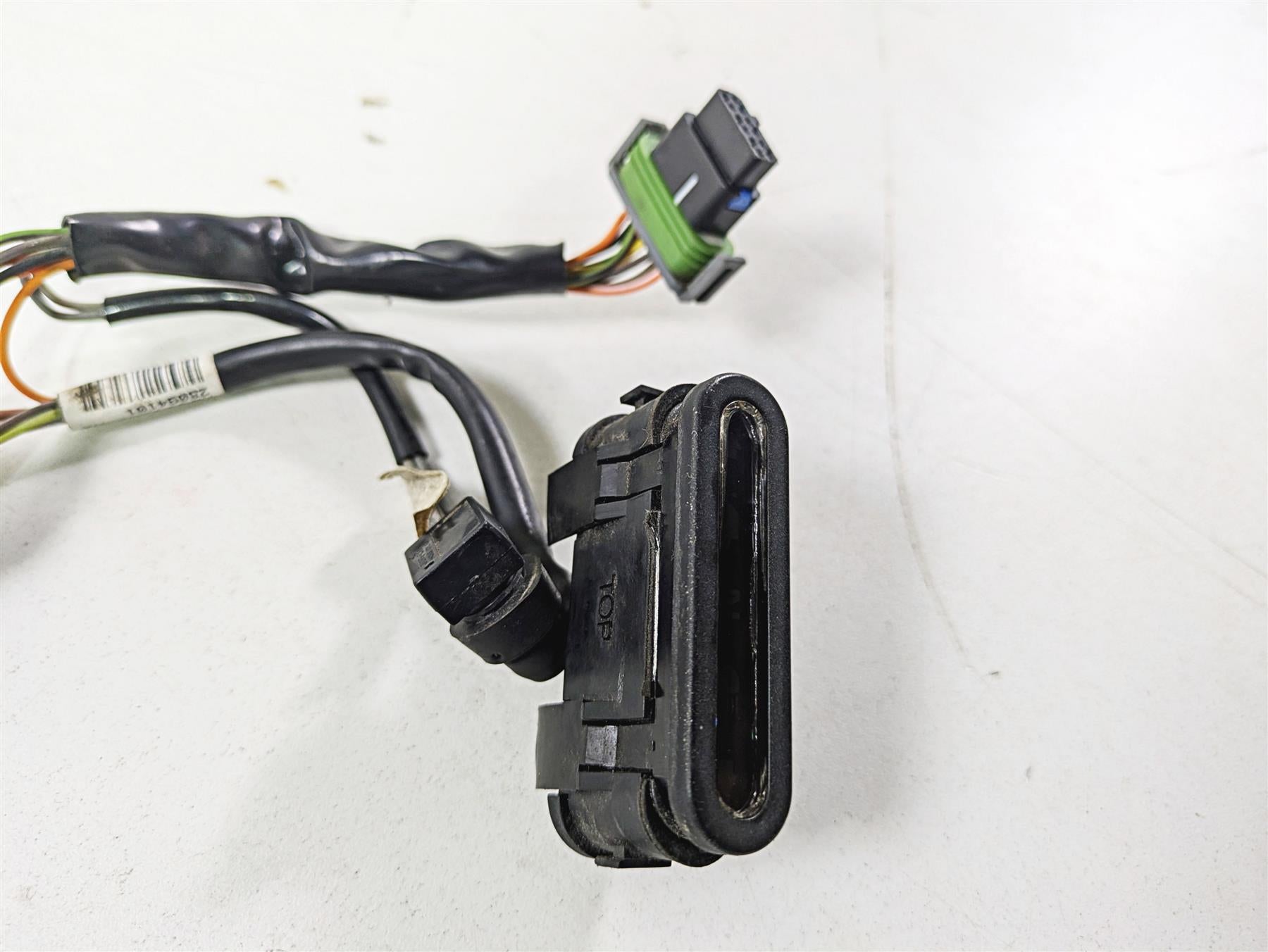 2009 Harley FXCWC Softail Rocker Instrument Indicator Lights Cluster 68954-08 {{ shop.shopifyCountryName }} - Mototech271