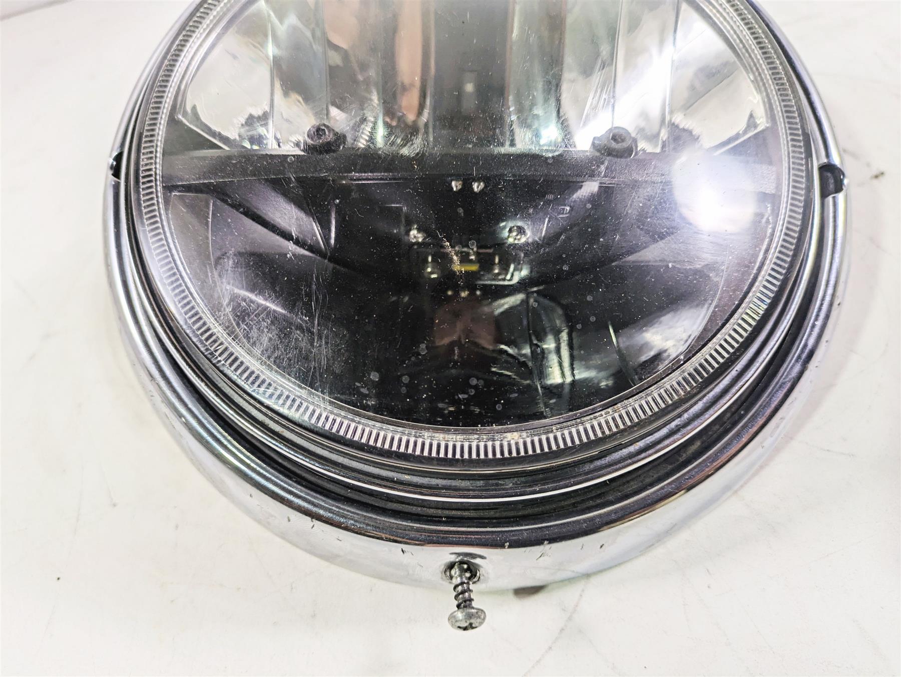 1996 Harley Touring FLHTCUI Electra Glide Led Headlight Head Lamp -Tested {{ shop.shopifyCountryName }} - Mototech271