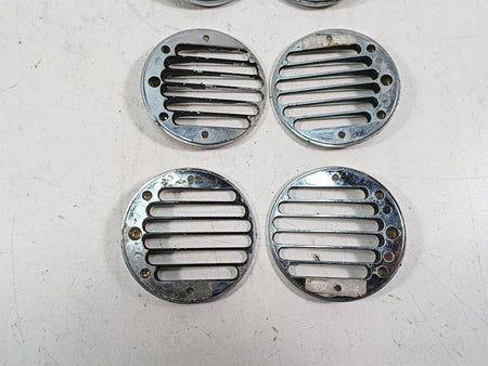 1999 Harley Touring FLHTC Electra Glide Front Rear Blinker Chrome Cover Set {{ shop.shopifyCountryName }} - Mototech271