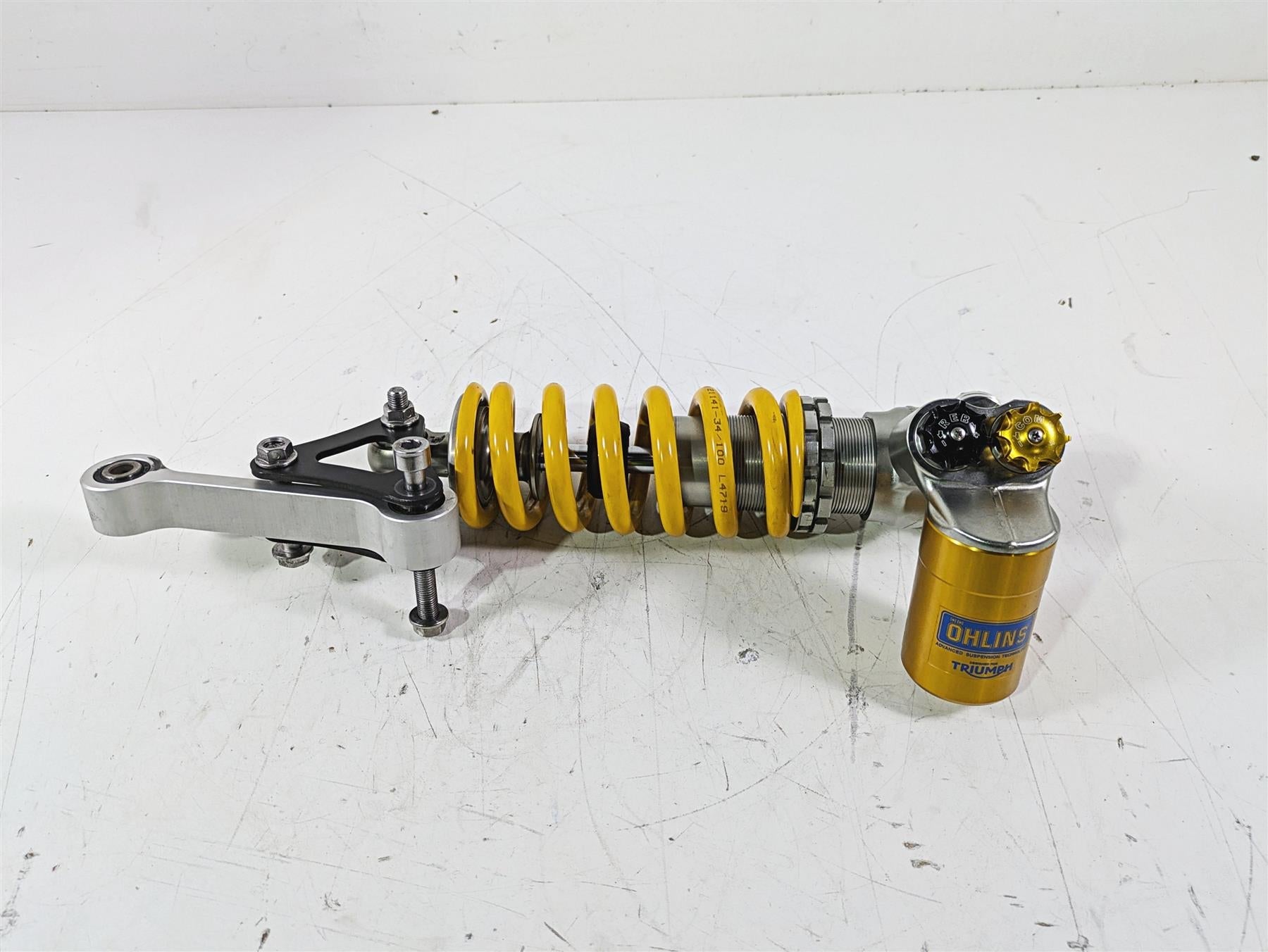 2020 Triumph Daytona 765 Moto2 Ohlins TTX Rear Suspension Shock