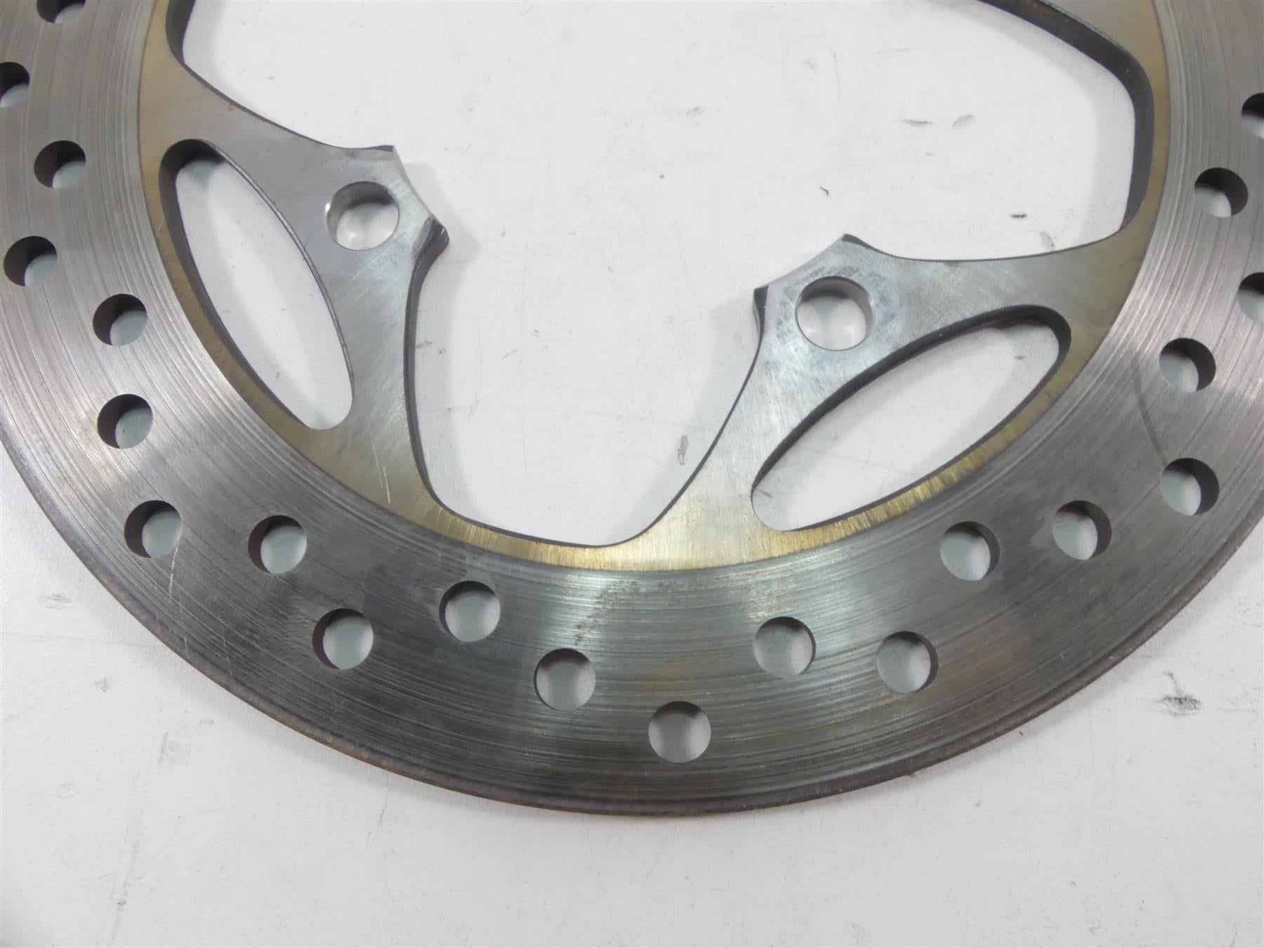 2018 Triumph Street Triple 765RS Rear Brake Disc Rotor & Abs Ring T2021806 {{ shop.shopifyCountryName }} - Mototech271