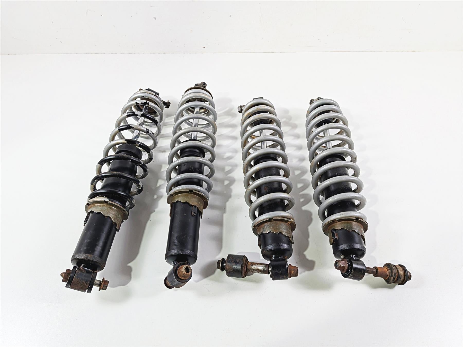 2012 Polaris Ranger 800 XP Front Rear Shock Damper Spring Set 7043394 7043491 {{ shop.shopifyCountryName }} - Mototech271
