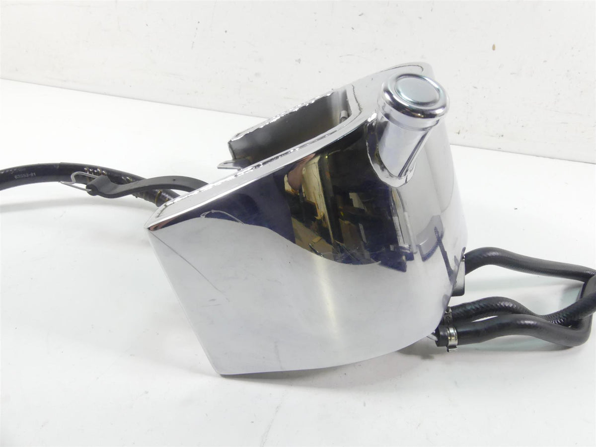1999 Harley FXSTS Softail Springer Chrome Oil Tank Reservoir 62498-91 {{ shop.shopifyCountryName }} - Mototech271