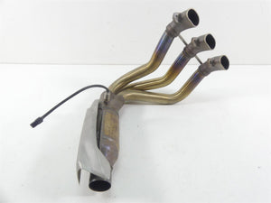 2018 Triumph Street Triple 765RS Oem Stock Exhaust Header Set T2202404