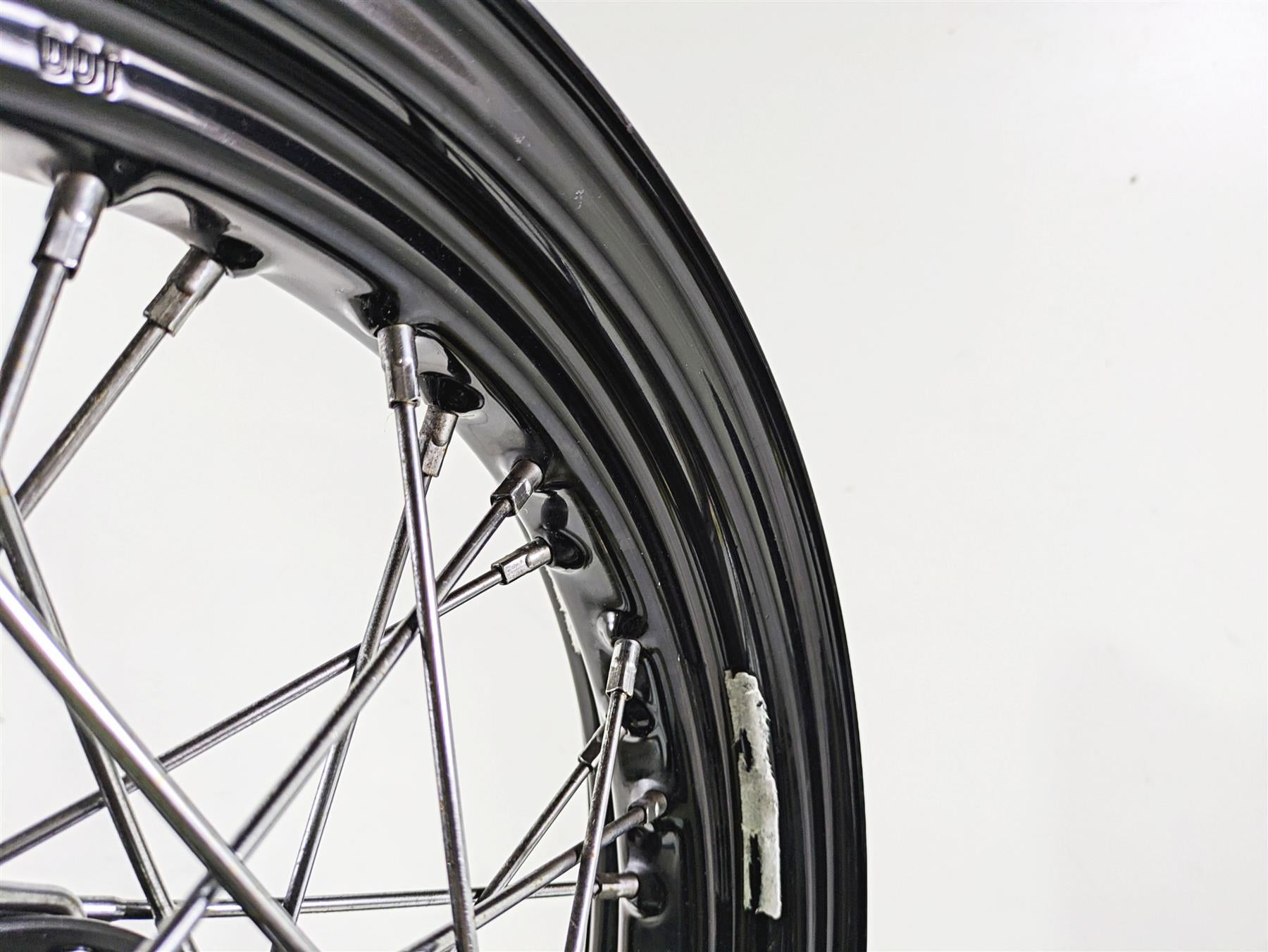 2017 Harley FLS Softail Slim Straight 16x3 Spoke Rear Wheel Rim 55109-12 {{ shop.shopifyCountryName }} - Mototech271
