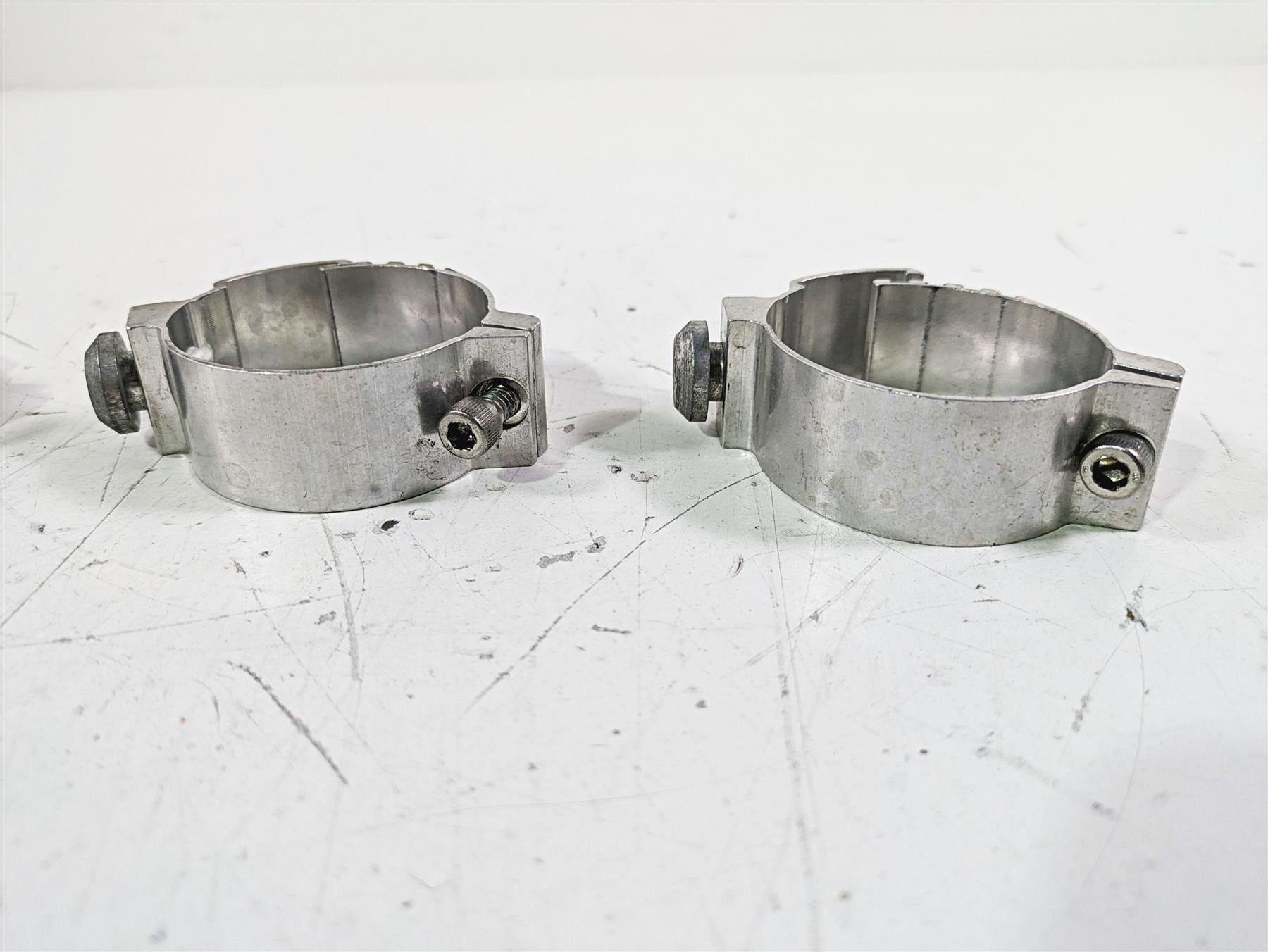 2002 Honda VTX1800 Retro Wind Shield Windscreen Mount Clamp Set {{ shop.shopifyCountryName }} - Mototech271