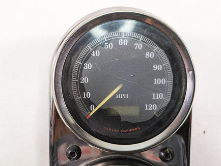 1999 Harley Dyna FXDL Low Rider Speedo Tacho Gauges Set 18K Read 67025-99A {{ shop.shopifyCountryName }} - Mototech271