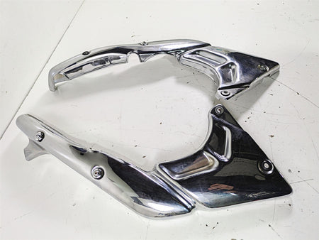 1998 Moto Guzzi California 1100 EV Rear Side Chrome Cover Fairing Set GU03467300 {{ shop.shopifyCountryName }} - Mototech271
