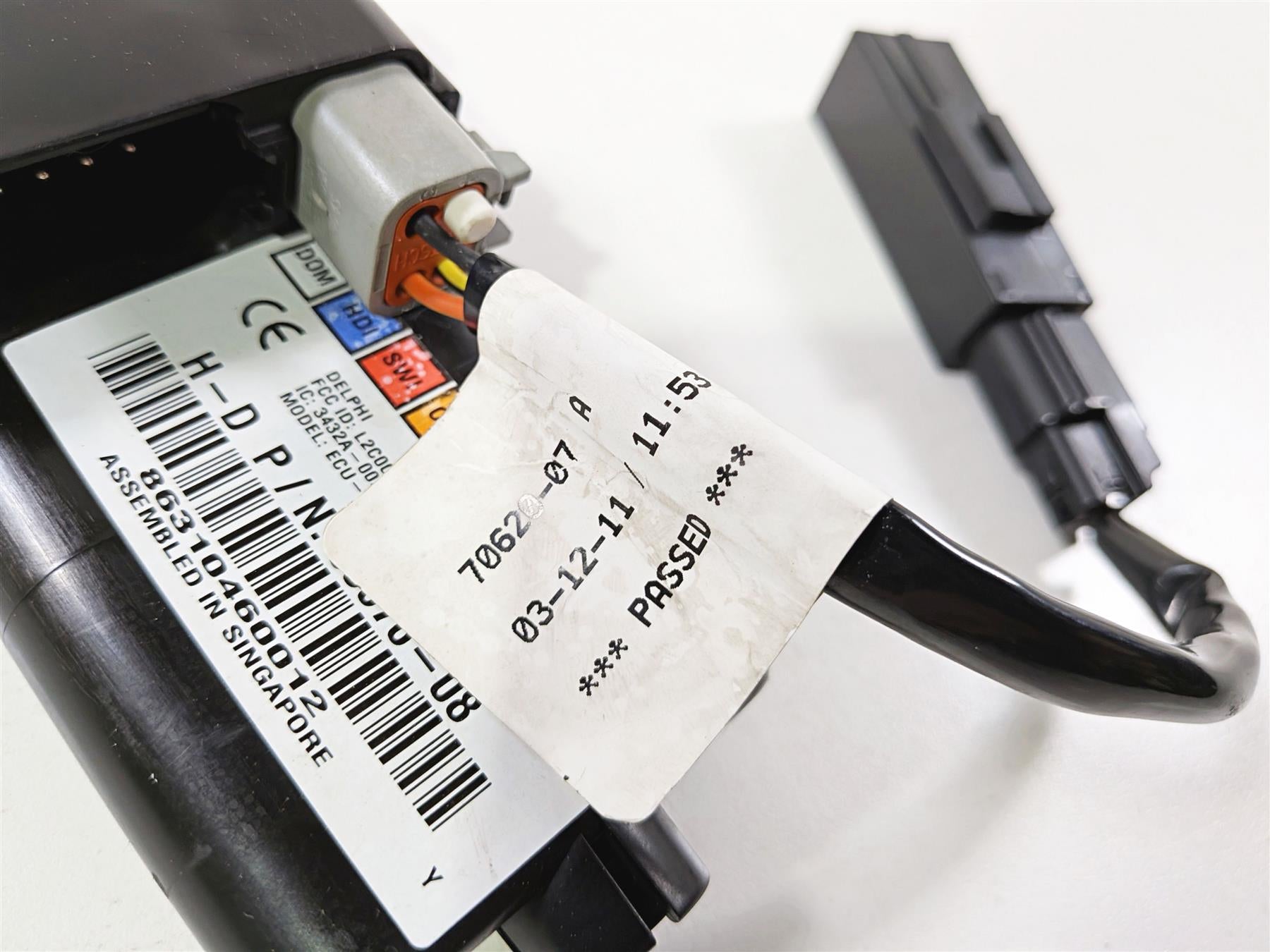 2011 Harley VRSCDX Night Rod Tssm Security Control Module & Fob Set 69976-08 {{ shop.shopifyCountryName }} - Mototech271
