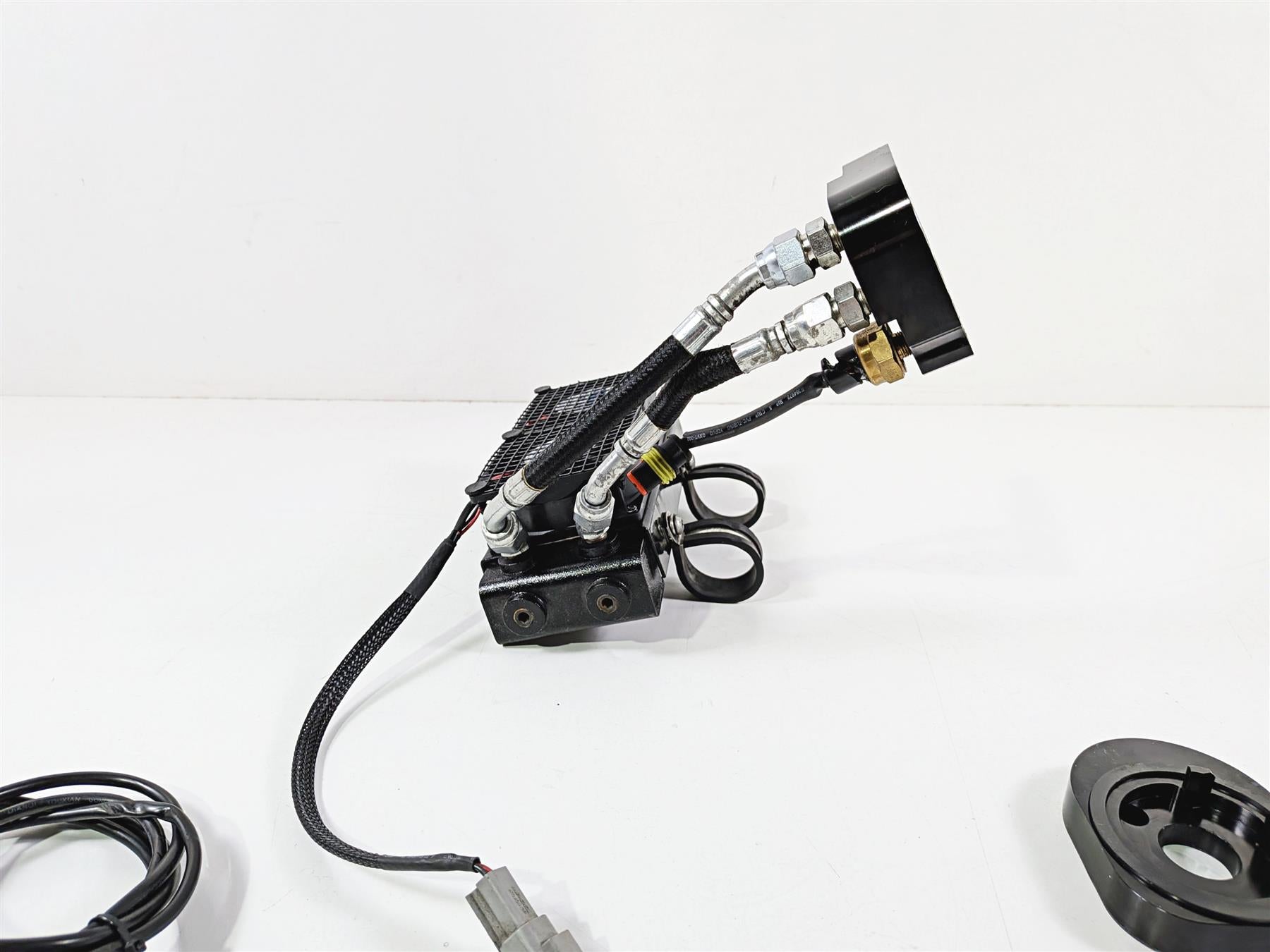 2014 Harley Touring FLHTK Electra Glide Ultracool Oil Cooler & Fan Set-Mototech271
