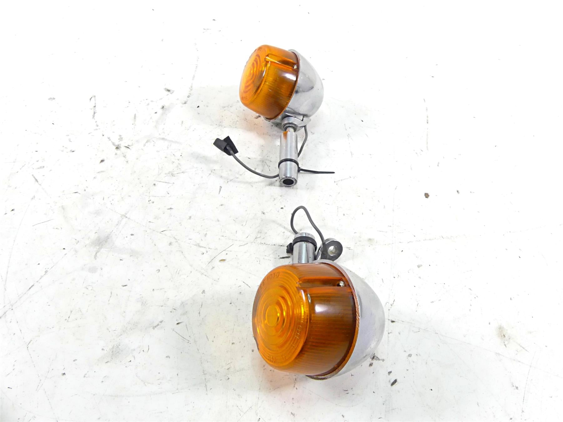 1979 Harley Sportster XLS1000 Roadster Front Blinker Turn Signal Set 68514-73 {{ shop.shopifyCountryName }} - Mototech271