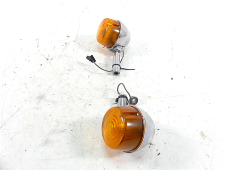 1979 Harley Sportster XLS1000 Roadster Front Blinker Turn Signal Set 68514-73 {{ shop.shopifyCountryName }} - Mototech271