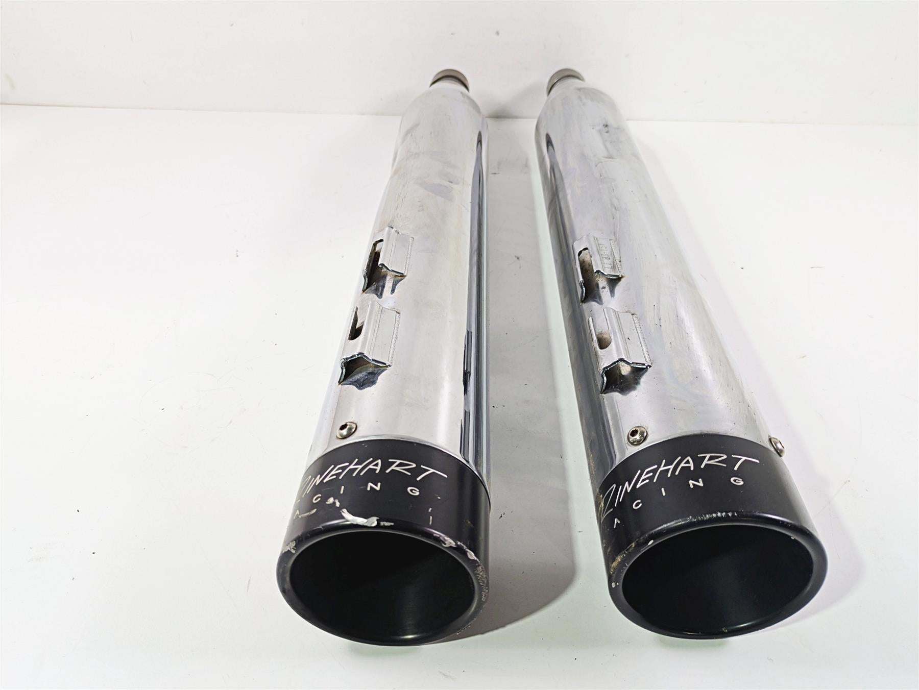 1999 Harley Touring FLHTCUI E-Glide Rinehart 4" Exhaust Pipe Mufflers 500-0102 {{ shop.shopifyCountryName }} - Mototech271