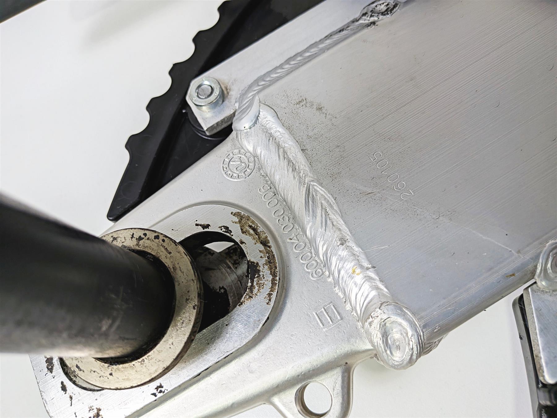 2005 KTM 950 LC8 Adventure Rear Swingarm Fork & Axle Set 60004030044 {{ shop.shopifyCountryName }} - Mototech271