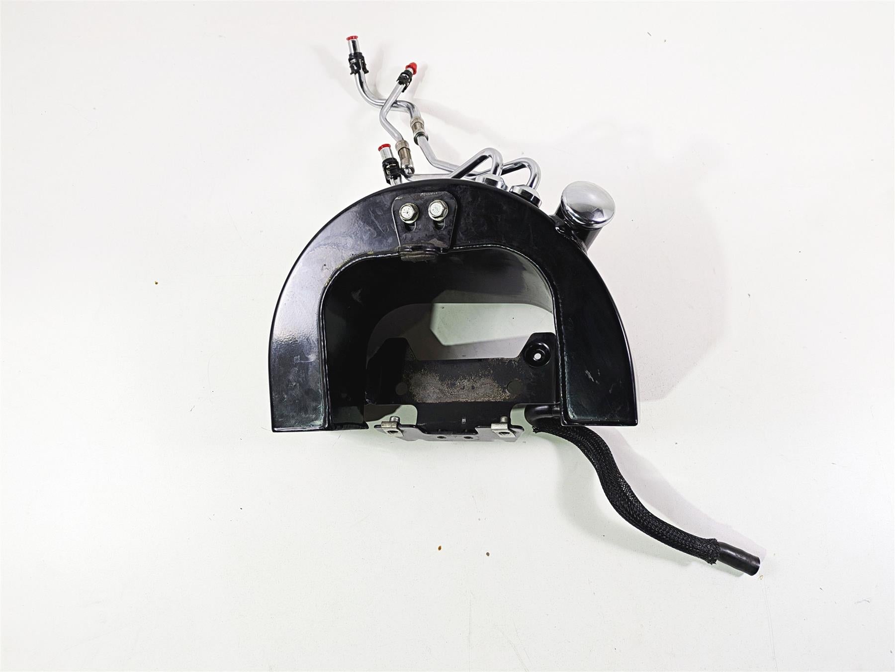 2014 Harley FLS Softail Slim Oil Tank Reservoir & Hoses Lines 62492-01A {{ shop.shopifyCountryName }} - Mototech271