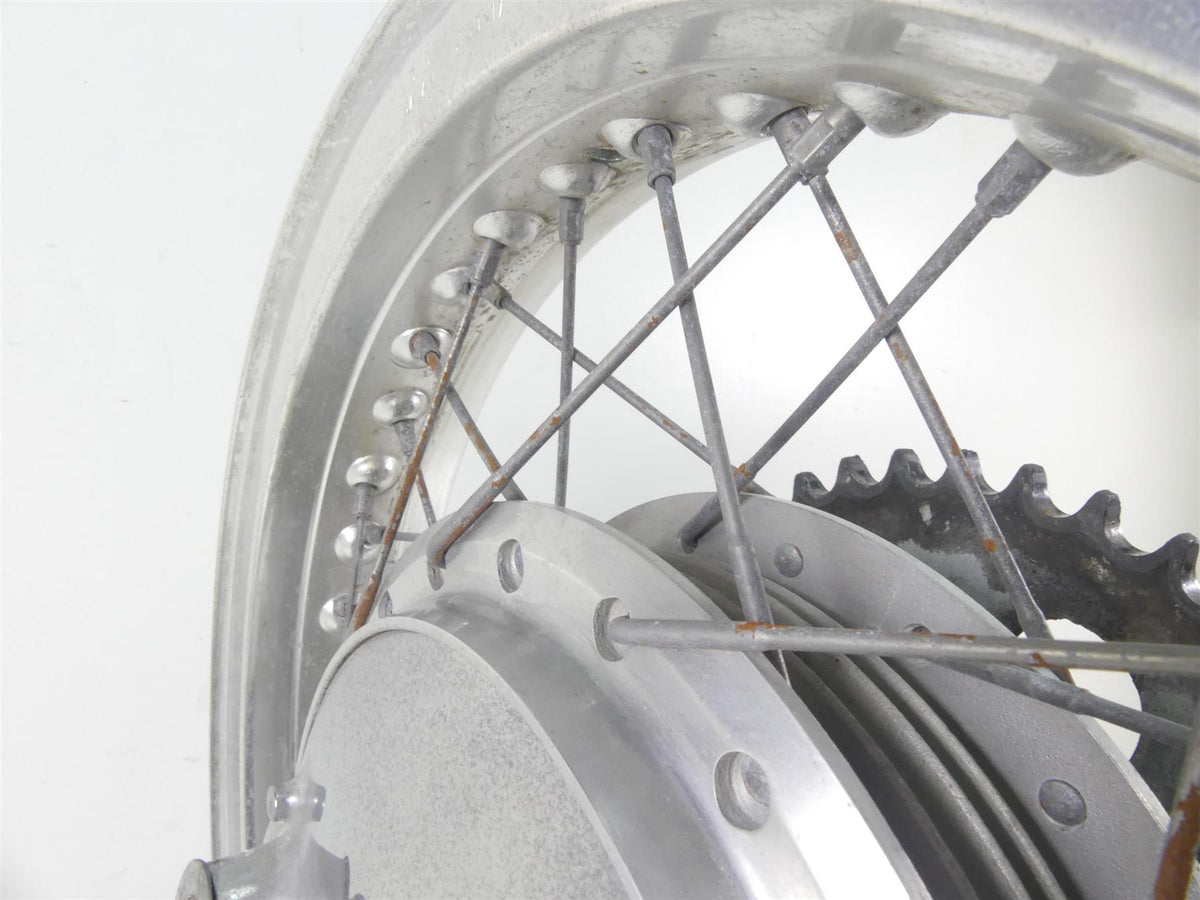 1977 Honda CB750 A Four Hondamatic Rear 2.5x17 Wheel Rim -Read 42701-371-003 {{ shop.shopifyCountryName }} - Mototech271