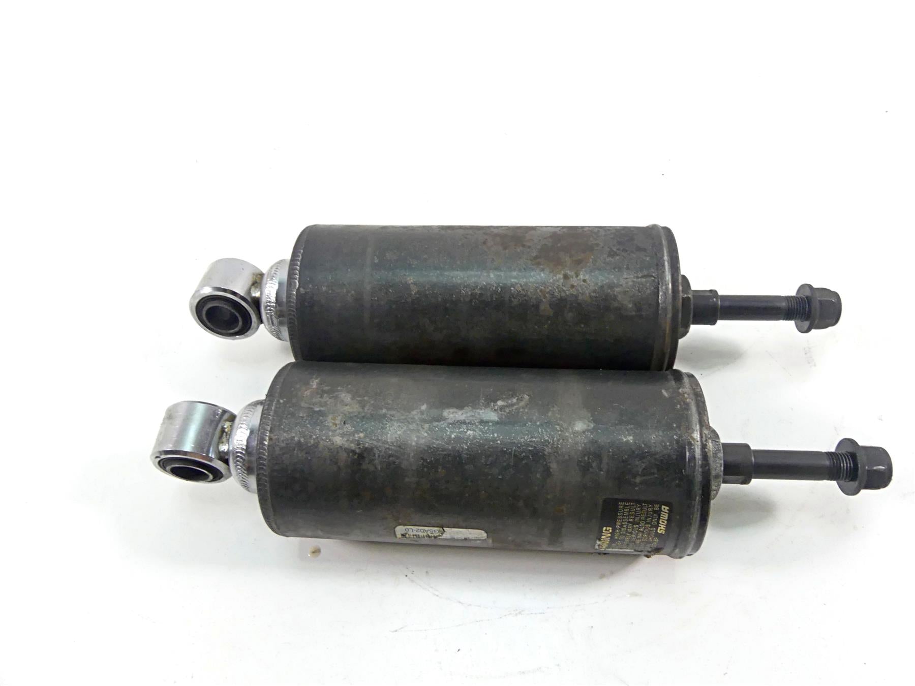 2011 Harley Softail FXS Blackline Showa Rear Suspension Shocks 54549-04 {{ shop.shopifyCountryName }} - Mototech271