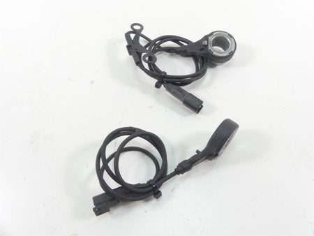 2014 Harley FXDF Dyna Fat Bob Front Rear Abs Brake Wheel Speed Sensors 40682-12 {{ shop.shopifyCountryName }} - Mototech271