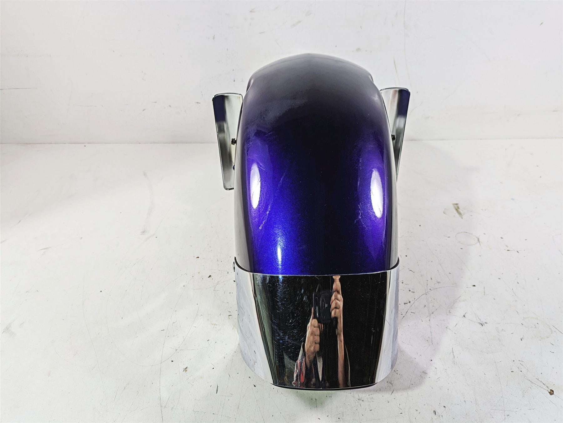 2002 Honda VTX1800 Retro Front Fender Pearl Chromium Purple 61100-MCV-000 {{ shop.shopifyCountryName }} - Mototech271