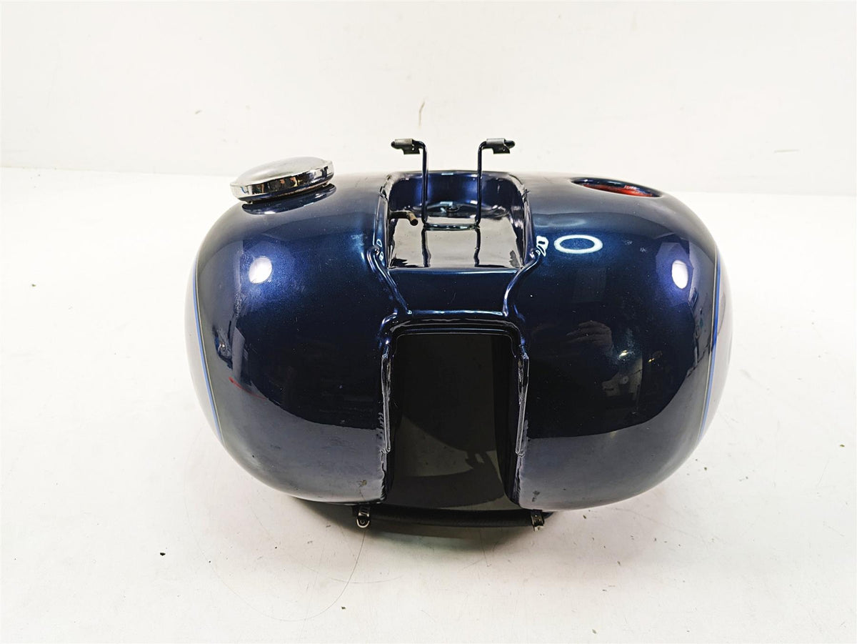 1999 Harley Dyna FXDL Low Rider Blue Diamond Ice Fuel Gas Tank -Read 61054-96 {{ shop.shopifyCountryName }} - Mototech271