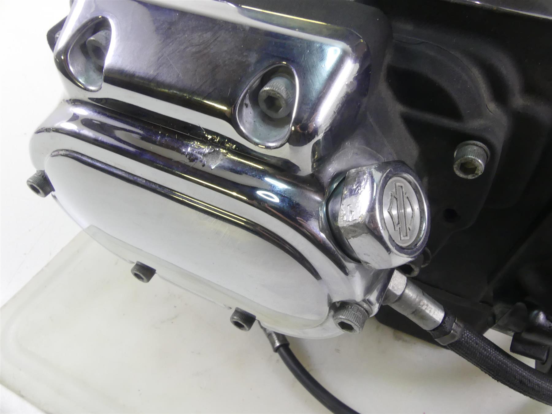 2003 Harley Dyna 100TH FXDL Low Rider 5 Speed Transmission Gear Box 18K 33037-03 {{ shop.shopifyCountryName }} - Mototech271