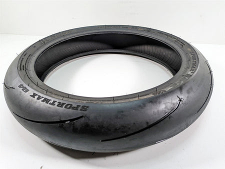 Used Front Motorcycle Tire Dunlop Sportmax Q4 120/70R17 45233176 {{ shop.shopifyCountryName }} - Mototech271
