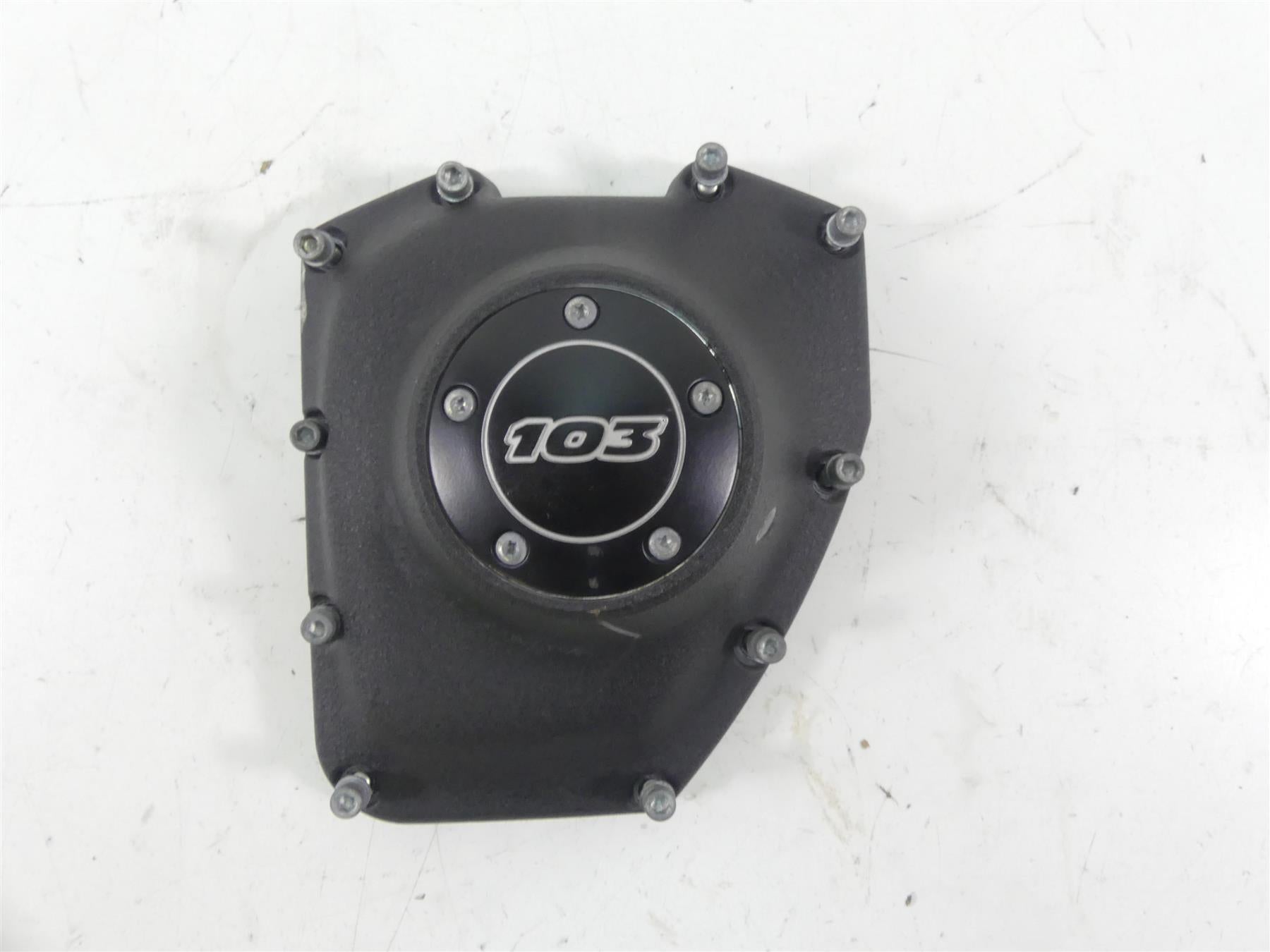 2015 Harley FXDF Dyna Fat Bob Right Side Engine Camshaft Cam Cover 25364-01B | Mototech271