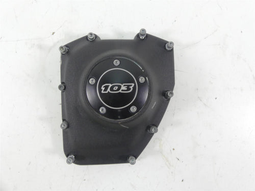 2015 Harley FXDF Dyna Fat Bob Right Side Engine Camshaft Cam Cover 25364-01B | Mototech271