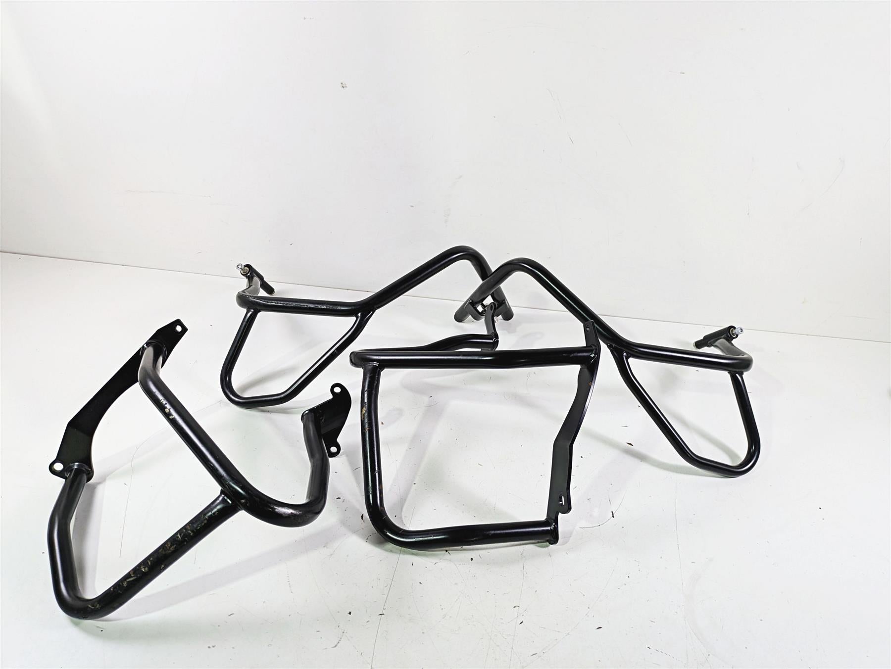 2018  BMW R1200GS GSW K50 Black Upper Lower Crash Bar Guards Set