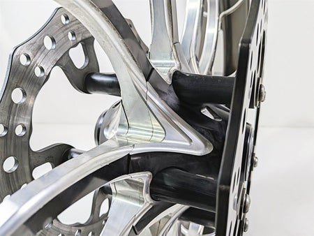 2017 Harley Touring FLHXS Street Glide Arlen Ness 21x3.5 Drift Front Wheel Rim & Rotors 71-568 {{ shop.shopifyCountryName }} - Mototech271