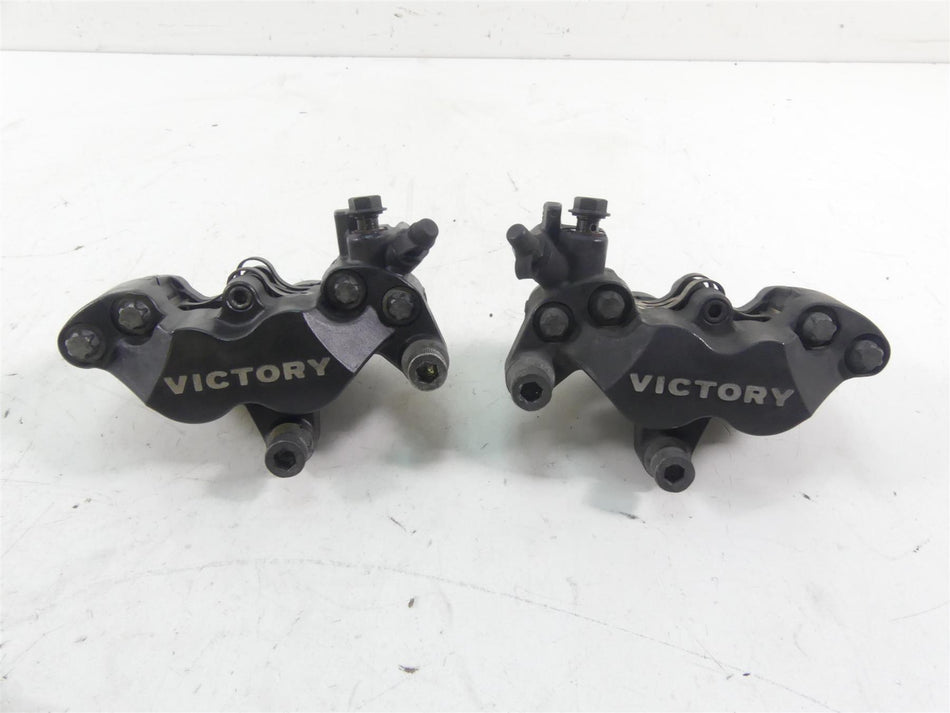 2012 Victory Cross Country Front Brake Caliper Set 1911512 1911513 {{ shop.shopifyCountryName }} - Mototech271