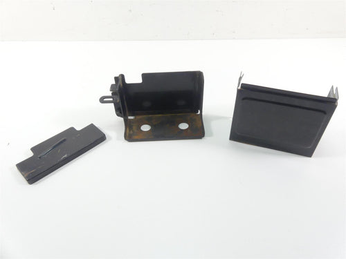1999 Harley Dyna FXDS Convertible Battery Tray Holder Carrier + Cover 66375-97 | Mototech271