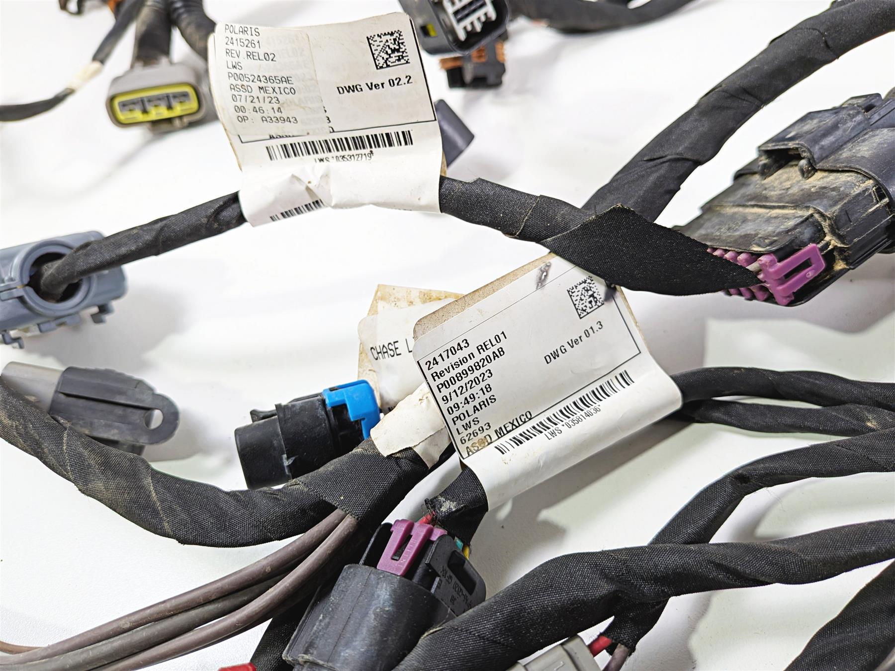 2024 Polaris RZR XP 1000 Sport Wiring Harness Loom - No Cuts 2417043 {{ shop.shopifyCountryName }} - Mototech271