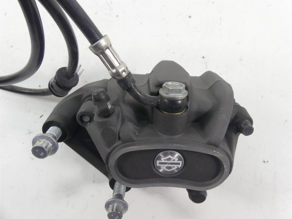 2020 Harley Sportster XL1200 NS Iron Left Front Brake Caliper + Line 41300010 {{ shop.shopifyCountryName }} - Mototech271
