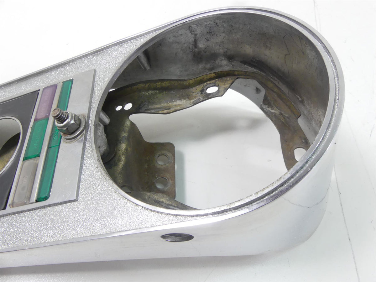 Harley Davidson Shovelhead Tank Dash Panel Speedometer Mount {{ shop.shopifyCountryName }} - Mototech271