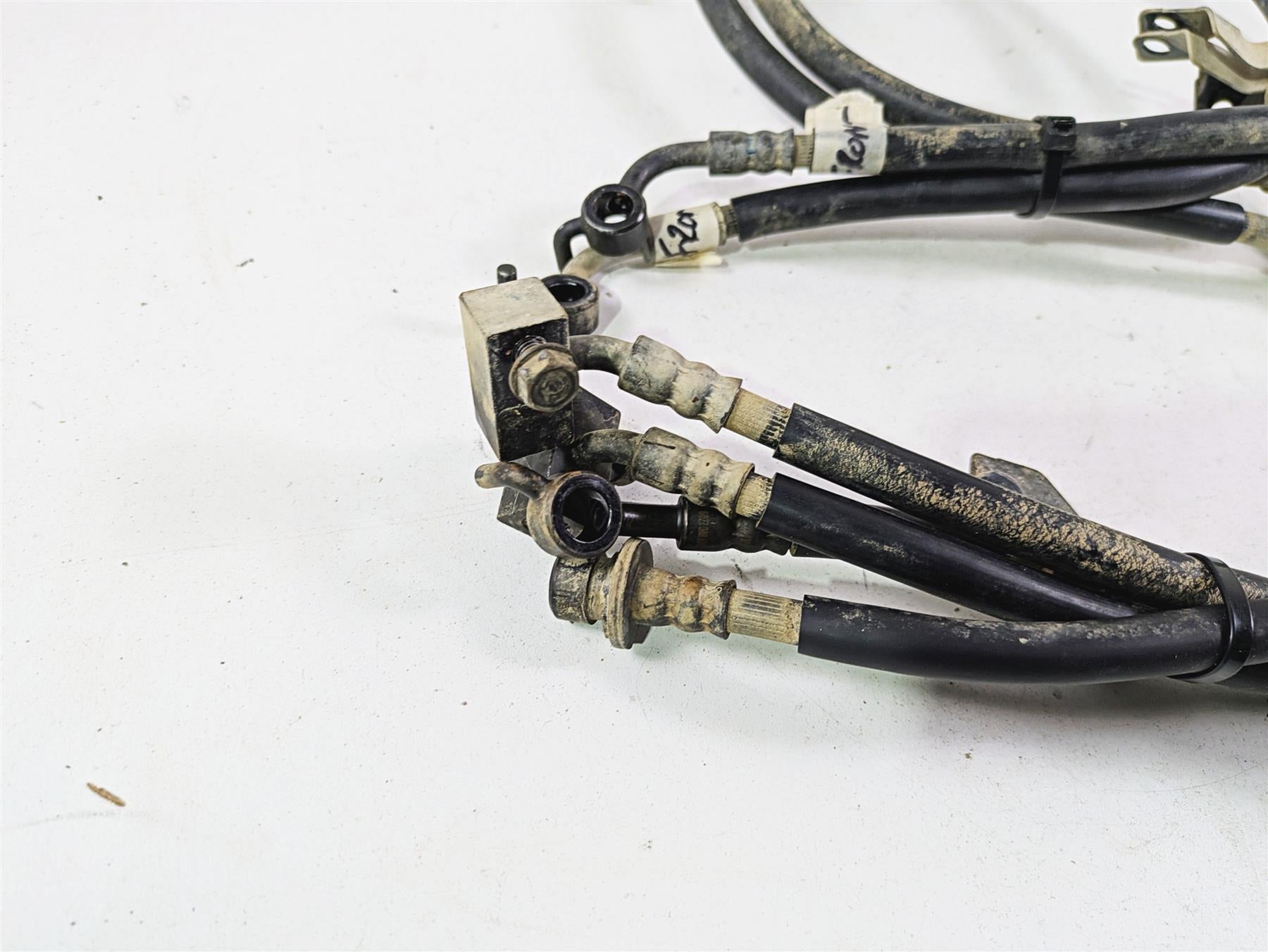 2023 Honda Talon SXS1000 S2R Brake Line Hose Set 45131-HL6-AG1 45132-HL6-AG1 {{ shop.shopifyCountryName }} - Mototech271