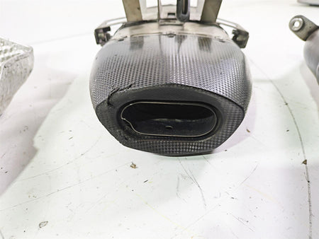 2012 Triumph Daytona 675 Akrapovic Exhaust Slip On Muffler - Read S-T675SO3-HACT {{ shop.shopifyCountryName }} - Mototech271