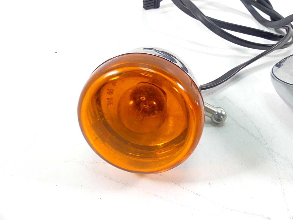 2005 Harley Sportster XL1200 C Front Turn Signal Blinker Set 68972-00 {{ shop.shopifyCountryName }} - Mototech271