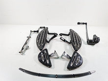 Load image into Gallery viewer, 2019 Harley Touring FLHX Street Glide CNC Cut Front Rear Floor Board Pedal Set
