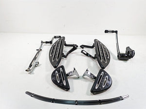 2019 Harley Touring FLHX Street Glide CNC Cut Front Rear Floor Board Pedal Set