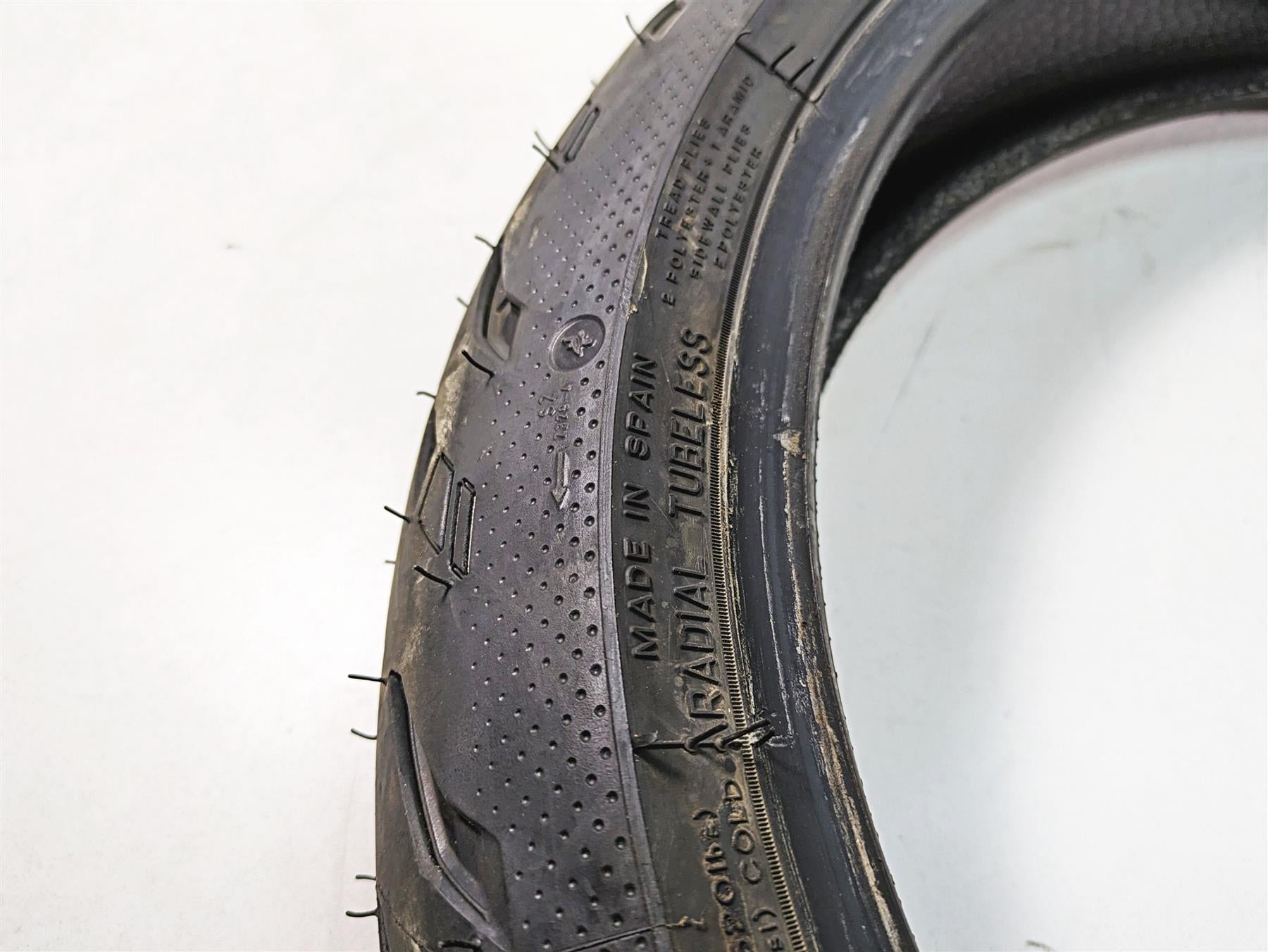 Used Motorcycle Front Tire Michelin Power 5 120/70 ZR17 064441 {{ shop.shopifyCountryName }} - Mototech271
