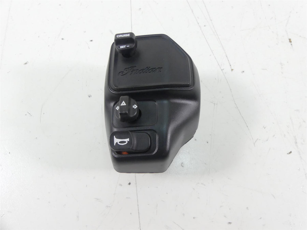 2019 Indian Motorcycle Co. FTR1200 Left Hand Cruise Horn Control Switch 2414354 {{ shop.shopifyCountryName }} - Mototech271