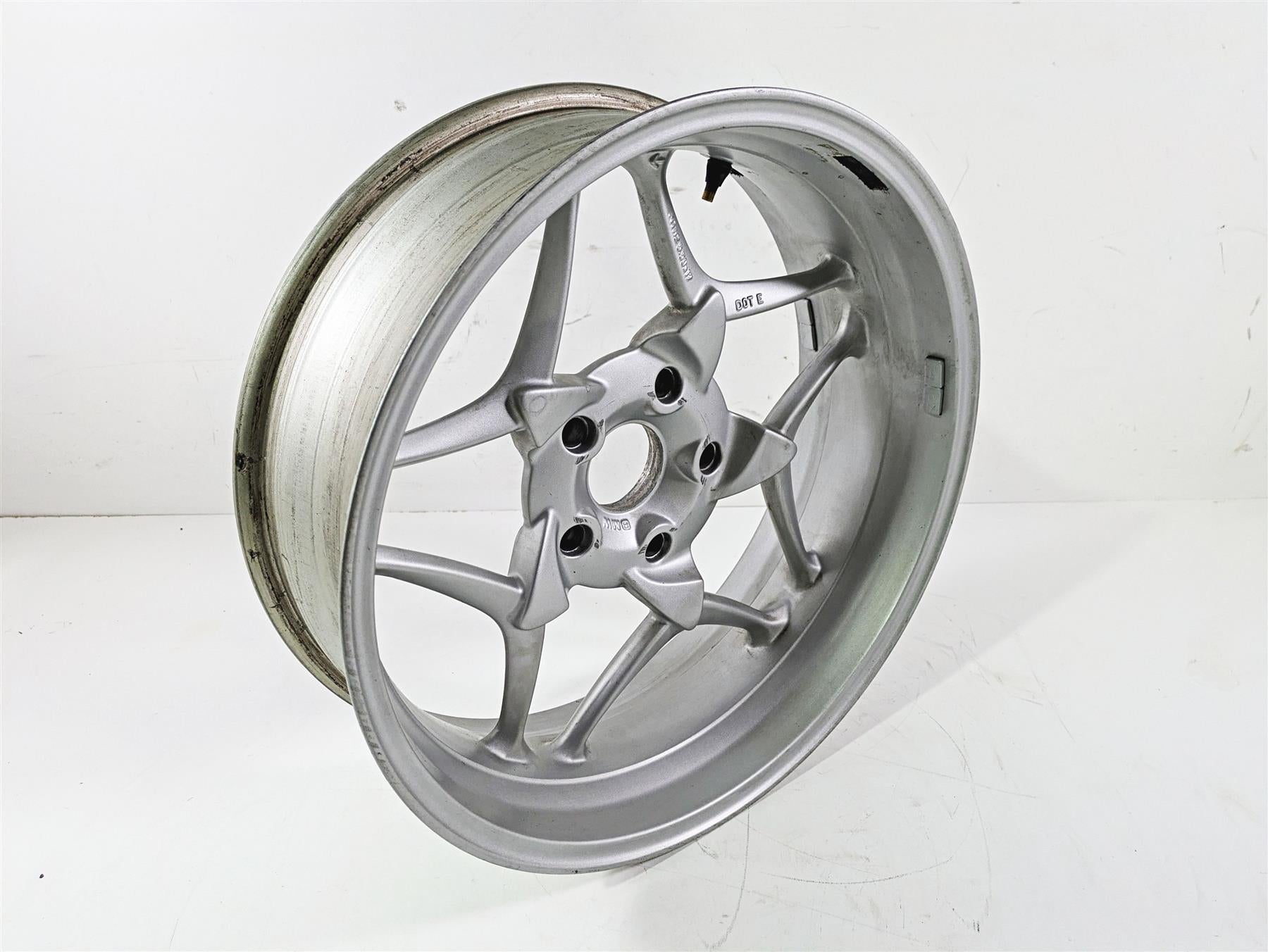 2010 BMW R1200RT K26 Straight 17x5.5 Rear Wheel Rim 36317683070 {{ shop.shopifyCountryName }} - Mototech271