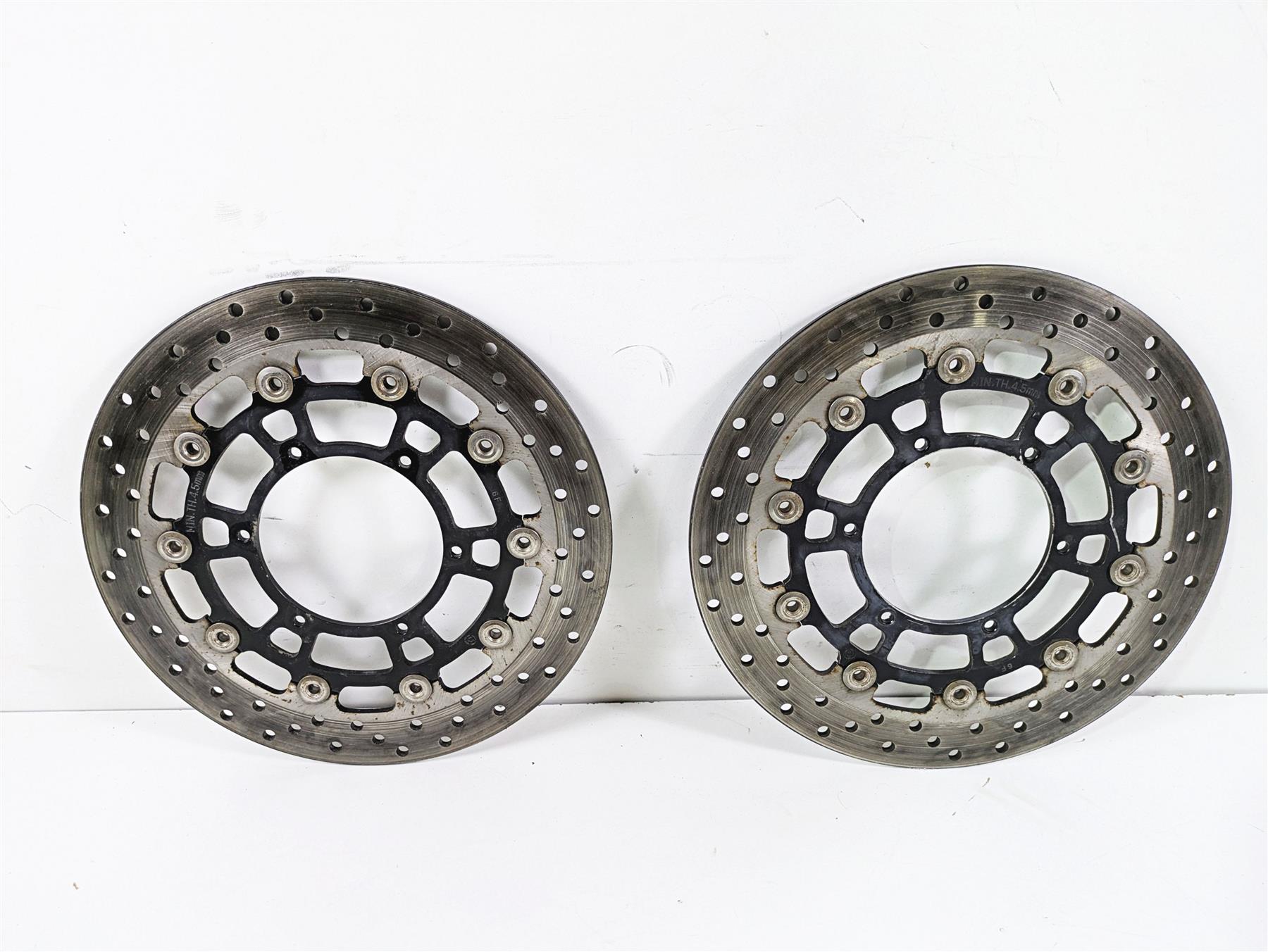 2017 BMW F800GS Adv K75 Front Brake Disc Rotor Set 300Mm 34117713131