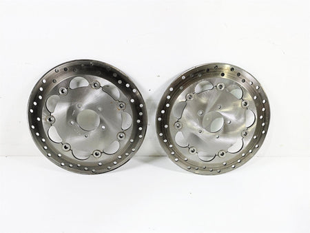 2015 Harley FXDF Dyna Fat Bob Front Brake Rotor Disc Set 46717-10 {{ shop.shopifyCountryName }} - Mototech271