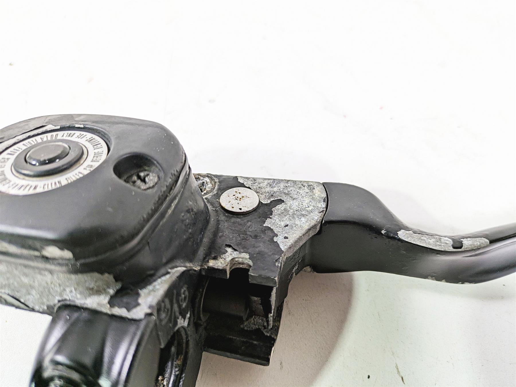 2008 Harley FLSTSB Cross Bones Front Master Cylinder 9/16" Bore 45019-08C {{ shop.shopifyCountryName }} - Mototech271